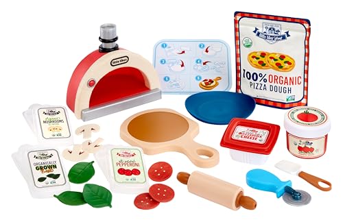 little tikes Creative Chefs Pizza Kit - Mit Speziellem Make-It! Mix Spielsand, 22 Zubehörteilen, Realistisches Pizzabäcker-Rollenspiel, für Jungen und Mädchen ab 3 Jahren, NICHT ESSBAR little tikes Creative Chefs Pizza Kit - Mit Speziellem Make-It! Mix Spielsand, 22 Zubehörteilen, Realistisches Pizzabäcker-Rollenspiel, für Jungen und Mädchen ab 3 Jahren, NICHT ESSBAR von little tikes