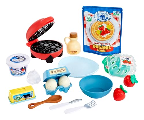 Little Tikes Creative Chefs Waffle Kit - Mit Speziellem Make-It Mix Spielsand, 18 Zubehörteilen, Realistischem Spiel-Waffeleisen, für Jungen und Mädchen ab 3 Jahren, NICHT ESSBAR Little Tikes Creative Chefs Waffle Kit - Mit Speziellem Make-It Mix Spielsand, 18 Zubehörteilen, Realistischem Spiel-Waffeleisen, für Jungen und Mädchen ab 3 Jahren, NICHT ESSBAR von little tikes