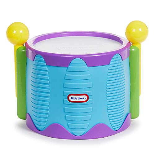 little tikes 643002E4C Tap-A-Tune Trommel-2 Spielvarianten-Tolles Erstes Instrument-Fördert die Hand-Augen-Koordination und die Feinmotorik von little tikes