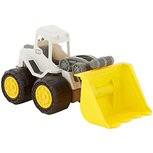 little tikes Dirt Diggers 2-in-1 Baufahrzeug - Realistisches Design - Spielzeug für Draußen und Drinnen - Für aktives Spielen, ab 2 Jahren - Frontlader von little tikes