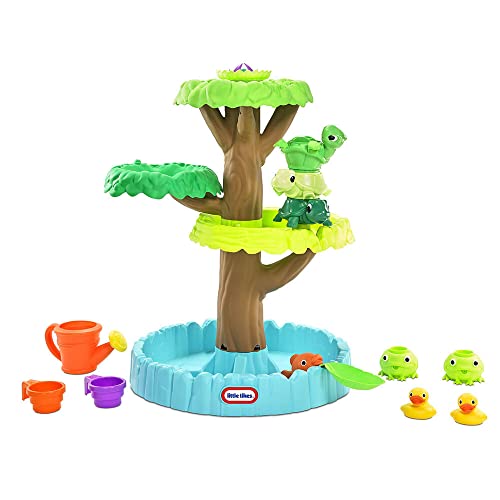 little tikes 651342M Magic Flower Wassertisch - Spielset für Kinder - Sicher und tragbar - Fördert kreatives Spielen von little tikes