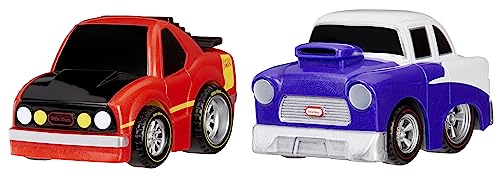 little tikes 663345-EUC Crazy Fast Cars 2 Pack Series 4 - Muscle Movers, Mehrfarbig von little tikes