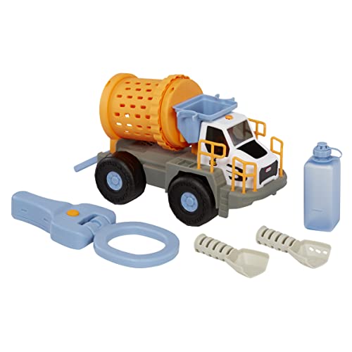 Little Tikes Big Adventures Bergbau-Truck mit Metalldetektor Mint-Spielzeug - Fahrzeug mit Funktionsfähigem Metalldetektor, Steintrommel, Schaufeln und Wassertank - für Mädchen und Jungen ab 3 Jahren von Little Tikes