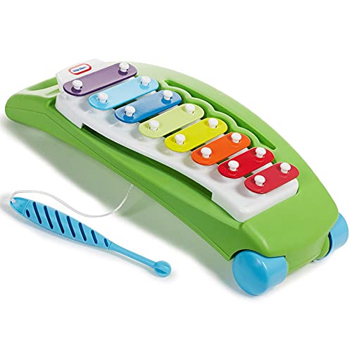 little tikes Tap-A-Tune Xylophone- Plays Any Tune - Ideal First Instrument - Doubles As Pull Toy - Promotes Hand-Eye Coordination & Fine Motor Skills von little tikes
