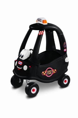 little tikes Taxi Schwarz Cozy Coupe Rutschspiel mit Hupe, das wirklich funktioniert, Einschaltschalter und Tankdeckel little tikes Taxi Schwarz Cozy Coupe Rutschspiel mit Hupe, das wirklich funktioniert, Einschaltschalter und Tankdeckel von little tikes