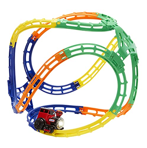 little tikes Tumble Train - Interaktives Spielzeug-Lokomotiv-Set mit Lichtern & Geräuschen - Verstellbare Schienen, Vorschul-Züge - fördert Aktives & Kreatives Spielen - für Kinder ab 3 Jahren little tikes Tumble Train - Interaktives Spielzeug-Lokomotiv-Set mit Lichtern & Geräuschen - Verstellbare Schienen, Vorschul-Züge - fördert Aktives & Kreatives Spielen - für Kinder ab 3 Jahren von little tikes