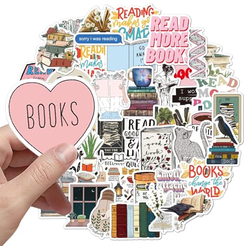 liuchanghe 100 Stück Buch Lesen Vintage-Aufkleber, ästhetische Aufkleber, wasserfeste Vinyl-Aufkleber für Wasserflaschen, Scrapbooking, Tagebuch, Laptop, für Erwachsene und Jugendliche liuchanghe 100 Stück Buch Lesen Vintage-Aufkleber, ästhetische Aufkleber, wasserfeste Vinyl-Aufkleber für Wasserflaschen, Scrapbooking, Tagebuch, Laptop, für Erwachsene und Jugendliche von liuchanghe