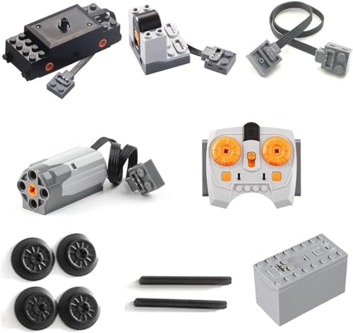 liuduo 12St. Technik Power Funktions Set Fernbedienung Batteriebox Zug Motoren für Technik Zug, Kompatibel mit Technic liuduo 12St. Technik Power Funktions Set Fernbedienung Batteriebox Zug Motoren für Technik Zug, Kompatibel mit Technic von liuduo