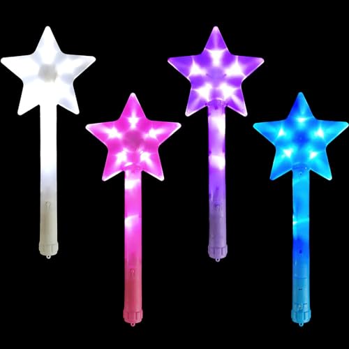 liuer 4PCS Zauberstab Kinder Leuchtend,Prinzessinnenstäbe,Sternenzauberstab,Spielzeugstäbe für Mädchen,Zauberstab Feenstab für Mädchen Weihnachten Halloween Geburtstagsfeier Dekoration liuer 4PCS Zauberstab Kinder Leuchtend,Prinzessinnenstäbe,Sternenzauberstab,Spielzeugstäbe für Mädchen,Zauberstab Feenstab für Mädchen Weihnachten Halloween Geburtstagsfeier Dekoration von liuer