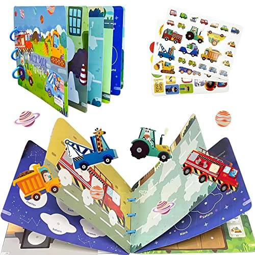 Montessori Quiet Book,Ruhiges Buch Montessori for Toddlers,Educational Toy Book,Interactive Busy Book,Puzzle Buch Pädagogisches Spielzeug,Ruhiges Buch Montessori for Toddlers,Kleinkinder Spielzeugbuch von liupmeg