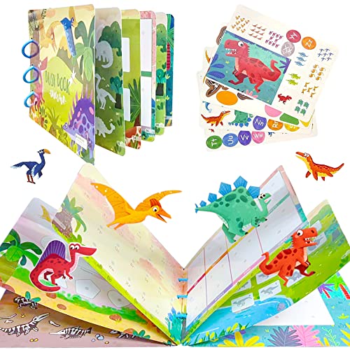 Montessori Quiet Book,Ruhiges Buch Montessori for Toddlers,Educational Toy Book,Interactive Busy Book,Puzzle Buch Pädagogisches Spielzeug,Ruhiges Buch Montessori for Toddlers,Kleinkinder Spielzeugbuch von liupmeg