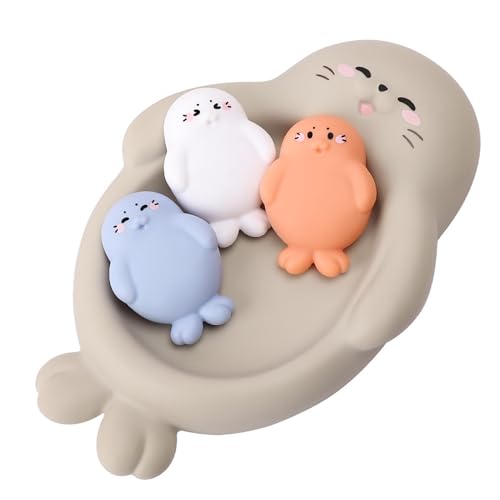 lmoikesz Badespielzeug in Tierform für kreatives Fantasiespiel. Silicagel Robbe, Nilpferd, schwimmendes Wasserspielzeug. , Typ+2 lmoikesz Badespielzeug in Tierform für kreatives Fantasiespiel. Silicagel Robbe, Nilpferd, schwimmendes Wasserspielzeug. , Typ+2 von lmoikesz