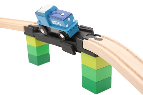 Locorico - Unfallbrücke für Zug aus Holz, kompatibel mit Brio Lillabo Hape von locorico