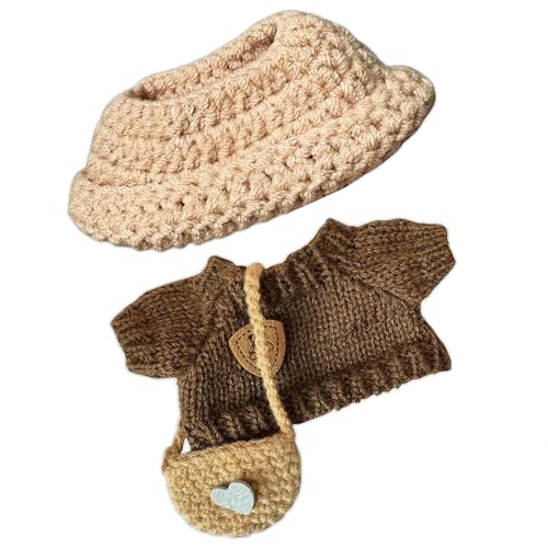 lomdung Bekleidung für 17cm Labubu Plüsch, DIY Outfit für La Puppen, Puppe Kleidungr, Puppenkleidung, Ohne Puppe, Puppenzubehör, Geschenke für Mädchen Jungen lomdung Bekleidung für 17cm Labubu Plüsch, DIY Outfit für La Puppen, Puppe Kleidungr, Puppenkleidung, Ohne Puppe, Puppenzubehör, Geschenke für Mädchen Jungen von lomdung
