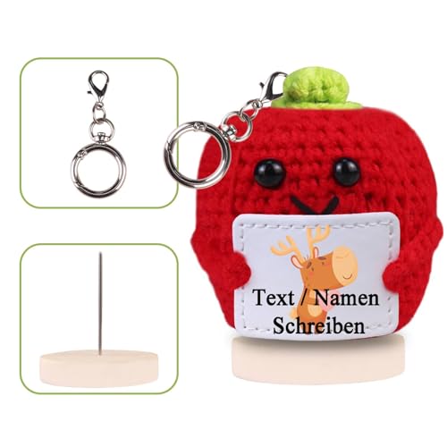 loongway Handgehäkelte Chili-Puppe - Personalisiertes Anti-Stress-Spielzeug für Teenager Büro & Festtagsgeschenke loongway Handgehäkelte Chili-Puppe - Personalisiertes Anti-Stress-Spielzeug für Teenager Büro & Festtagsgeschenke von loongway
