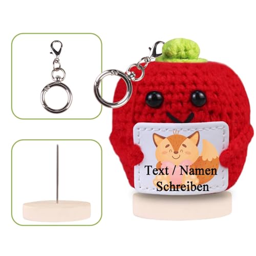 loongway Handgehäkelte Chili-Puppe - Personalisiertes Anti-Stress-Spielzeug für Teenager Büro & Festtagsgeschenke loongway Handgehäkelte Chili-Puppe - Personalisiertes Anti-Stress-Spielzeug für Teenager Büro & Festtagsgeschenke von loongway
