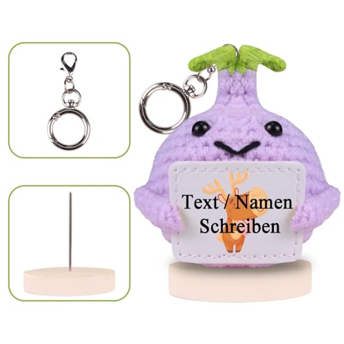 loongway Kuscheltier Erwachsene Mutmacher Geschenk - Süße Kleines Geschenk für Frauen aus PP-Watte und Garn, Häkeltechnik loongway Kuscheltier Erwachsene Mutmacher Geschenk - Süße Kleines Geschenk für Frauen aus PP-Watte und Garn, Häkeltechnik von loongway