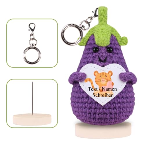 loongway Personalisierte Häkelaubergine als Emotionaler Begleiter – Kreative Bürodekoration und Anti-Stress-Geschenk für Jugendliche loongway Personalisierte Häkelaubergine als Emotionaler Begleiter – Kreative Bürodekoration und Anti-Stress-Geschenk für Jugendliche von loongway