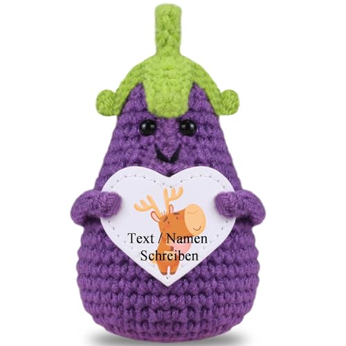 loongway Personalisierte Häkelaubergine als Emotionaler Begleiter – Kreative Bürodekoration und Anti-Stress-Geschenk für Jugendliche loongway Personalisierte Häkelaubergine als Emotionaler Begleiter – Kreative Bürodekoration und Anti-Stress-Geschenk für Jugendliche von loongway