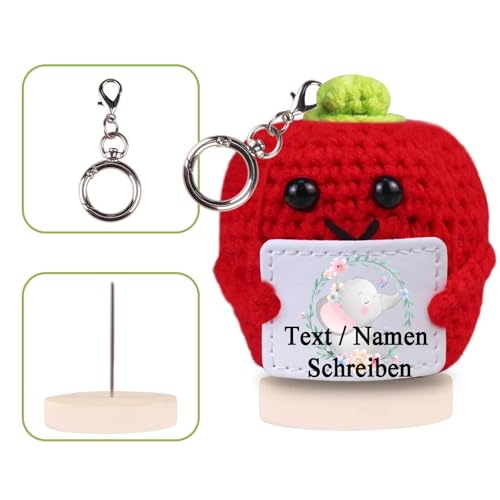 loongway Personalisierte Handgehäkelte Chili-Puppe - Anti-Stress Therapiespielzeug für Teenager Büro & Festtagsgeschenke loongway Personalisierte Handgehäkelte Chili-Puppe - Anti-Stress Therapiespielzeug für Teenager Büro & Festtagsgeschenke von loongway