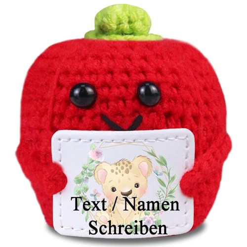 loongway Personalisierte Handgehäkelte Chili-Puppe - Anti-Stress Therapiespielzeug für Teenager Büro & Festtagsgeschenke loongway Personalisierte Handgehäkelte Chili-Puppe - Anti-Stress Therapiespielzeug für Teenager Büro & Festtagsgeschenke von loongway