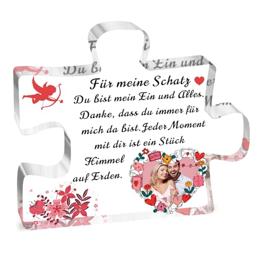 loongway Personalisierter Geschenk für Schwester Geburtstag, Geschenke für Frauen, Geschenke für Schwester, Acrylblock-Puzzle, Beste Schwester Geburtstagsgeschenk für Schweste loongway Personalisierter Geschenk für Schwester Geburtstag, Geschenke für Frauen, Geschenke für Schwester, Acrylblock-Puzzle, Beste Schwester Geburtstagsgeschenk für Schweste von loongway