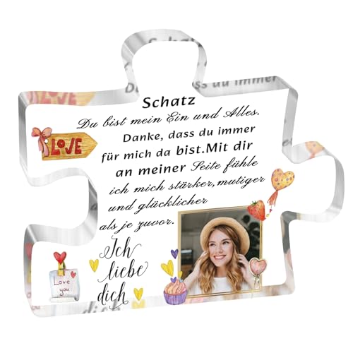 loongway Personalisierter Geschenk für Schwester Geburtstag, Geschenke für Frauen, Geschenke für Schwester, Acrylblock-Puzzle, Beste Schwester Geburtstagsgeschenk für Schweste loongway Personalisierter Geschenk für Schwester Geburtstag, Geschenke für Frauen, Geschenke für Schwester, Acrylblock-Puzzle, Beste Schwester Geburtstagsgeschenk für Schweste von loongway