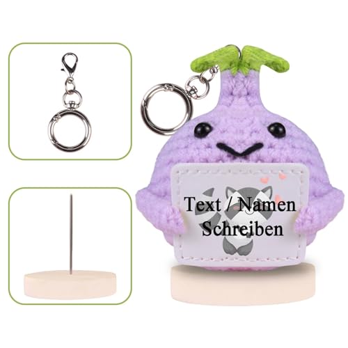 loongway Süßes gestricktes Waschbär-Kuscheltier aus Baumwolle – Handgefertigtes Mini-Stofftier Geschenk für Frauen, Mutmacher & Lustige Geschenkidee loongway Süßes gestricktes Waschbär-Kuscheltier aus Baumwolle – Handgefertigtes Mini-Stofftier Geschenk für Frauen, Mutmacher & Lustige Geschenkidee von loongway