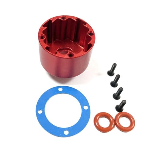 lopituwe Aluminiumlegierung 1/10 Differentialgehäuse für Baja Rey 4WD Short Course 2 Stück RC Autozubehör Ersatzteile, Rot lopituwe Aluminiumlegierung 1/10 Differentialgehäuse für Baja Rey 4WD Short Course 2 Stück RC Autozubehör Ersatzteile, Rot von lopituwe