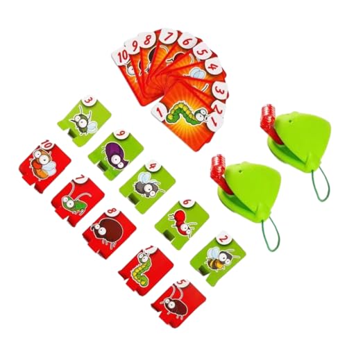 lopituwe Lustiges und lehrreiches Frosch Zungenklebespiel, Familienbindung, Eltern Kind Wettbewerb, interaktives Spielzeug aus Kunststoff lopituwe Lustiges und lehrreiches Frosch Zungenklebespiel, Familienbindung, Eltern Kind Wettbewerb, interaktives Spielzeug aus Kunststoff von lopituwe