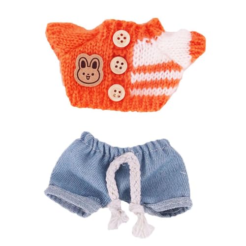 lopituwe Puppenkleidung DIY Weichmöbelset, handgefertigte Pullover, Jeans, süße Foto Requisiten und Wechselkleidung für Puppen , XM2111 lopituwe Puppenkleidung DIY Weichmöbelset, handgefertigte Pullover, Jeans, süße Foto Requisiten und Wechselkleidung für Puppen , XM2111 von lopituwe