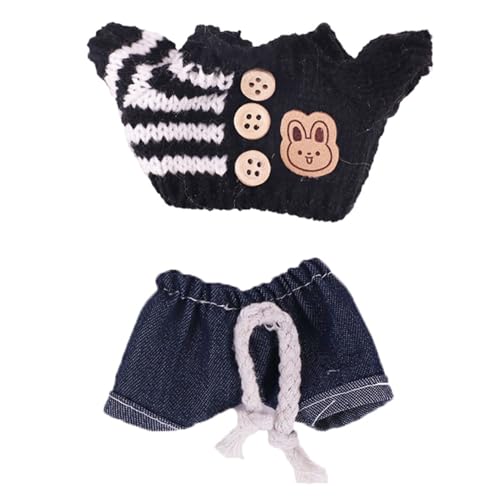 lopituwe Puppenkleidung DIY Weichmöbelset, handgefertigte Pullover, Jeans, süße Foto Requisiten und Wechselkleidung für Puppen , XM2113 lopituwe Puppenkleidung DIY Weichmöbelset, handgefertigte Pullover, Jeans, süße Foto Requisiten und Wechselkleidung für Puppen , XM2113 von lopituwe