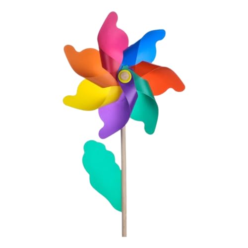 lopituwe Windmühle im Freien, Garten, Hof, Park, Landschaft, Strand, Windspiel, Dekoration, Für Spinning, Ornament, Handwerk, dekorativ, abnehmbar, 24CM Bunt lopituwe Windmühle im Freien, Garten, Hof, Park, Landschaft, Strand, Windspiel, Dekoration, Für Spinning, Ornament, Handwerk, dekorativ, abnehmbar, 24CM Bunt von lopituwe