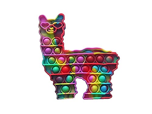 lordies Pop Spielzeug Antistress Popit Push It Pop Fidget Bubble Lama Multicolor Mehrfarbig Bunt von lordies