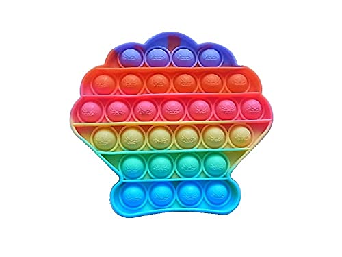 lordies Pop Spielzeug Antistress Popit Push It Pop Fidget Bubble Muschel Multicolor von lordies