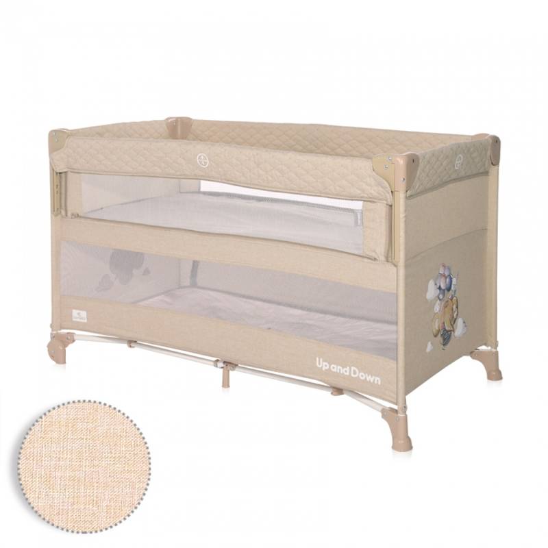 Lorelli Reisebett UP and DOWN Beige Flying Friends von lorelli