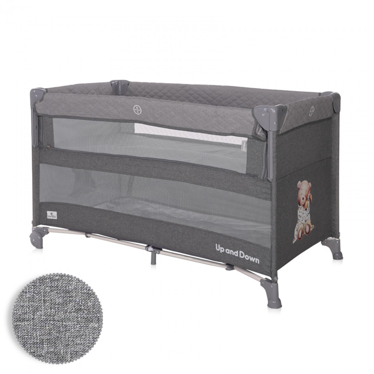 Lorelli Reisebett UP and DOWN Cool Grey Bear Lorelli Reisebett UP and DOWN Cool Grey Bear von lorelli