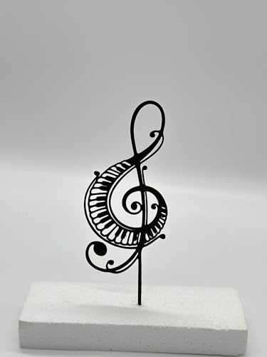 Note Musik Cake Topper Geburtstag Torten Stecker Schwarz Note Musik Cake Topper Geburtstag Torten Stecker Schwarz von lrsweetdesign