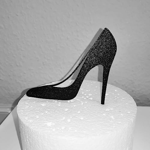 Schuhe, Pumps,High Heel,Cake Topper Geburtstag Torten Stecker Schwarz Schuhe, Pumps,High Heel,Cake Topper Geburtstag Torten Stecker Schwarz von lrsweetdesign