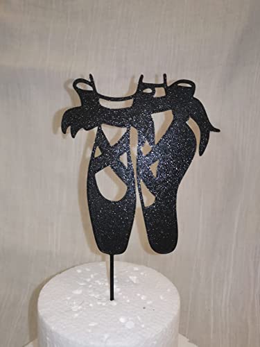 Spitzenschuhe Ballet Schuhe Cake Topper Geburtstag Torten Stecker Schwarz Spitzenschuhe Ballet Schuhe Cake Topper Geburtstag Torten Stecker Schwarz von lrsweetdesign