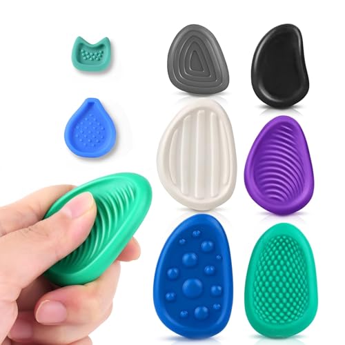 Fidget Toys, 8 Stück Blaue Anti Stress Spielzeug, Beruhigende Fidget Toy Für Kinder Und Erwachsene, Sensorisches Spielzeug Zur Entspannung Und Angstbewältigung von ltoSrfnb