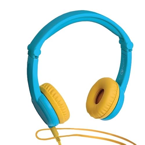 Lunii - Blauer Audio-Kopfhörer – kompatibel mit meiner Geschichtenfabrik – für Kinder von 3 bis 8 Jahren von lunii