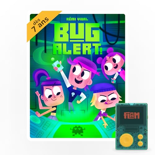 Lunii - Bug Alert Box – interaktives Audiobuch ab 7 Jahren, zum Hören auf FLAM von lunii