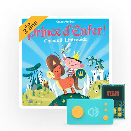 Lunii - Prince d'Histoires Set – interaktives Audiobuch ab 3 Jahren, um auf Meine Fabrik in Geschichten zu hören von lunii