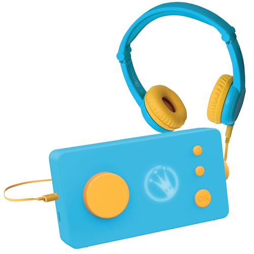 Lunii Reise-Set "Ma Fabrique à Histoires Bleu et casque audio bleu assorte" – Box à Geschichten, Kopfhörer für Kinder + 2,5 Stunden Geschichten, zum Herunterladen enthalten – hergestellt in Frankreich Lunii Reise-Set "Ma Fabrique à Histoires Bleu et casque audio bleu assorte" – Box à Geschichten, Kopfhörer für Kinder + 2,5 Stunden Geschichten, zum Herunterladen enthalten – hergestellt in Frankreich von lunii