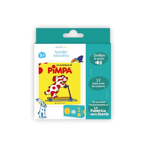 lunii Audiolibri Box Italienisch für Kinder Die Abenteuer von Pimpa hörbücher von lunii