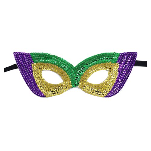 luoluoluo Maskenball Maske Damen Herren, Venezianische Maske Glitzer Damen Herren Masquerade Party Decor Maske Karneval Maske Augenmaske Sexy für Halloween Karneval Cosplay von luoluoluo