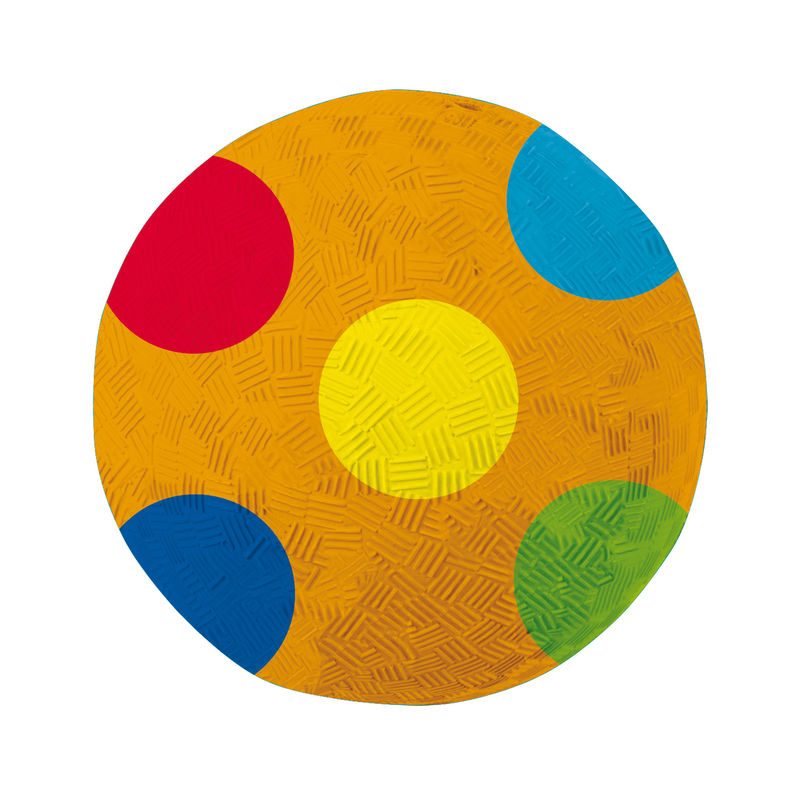 Spielball TAPIRELLA PUNKTE (12,5cm) in bunt von lutz mauder verlag