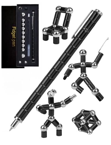 luvilly Magnetischer Fidget-Stift, verformbarer Magnetschreibspielzeug-Stift, Dekompressions-magnetischer Fidget-Spielzeug-Stift, magnetischer Metallspielzeug-Stift, lindert Druck, neuartiges luvilly Magnetischer Fidget-Stift, verformbarer Magnetschreibspielzeug-Stift, Dekompressions-magnetischer Fidget-Spielzeug-Stift, magnetischer Metallspielzeug-Stift, lindert Druck, neuartiges von luvilly