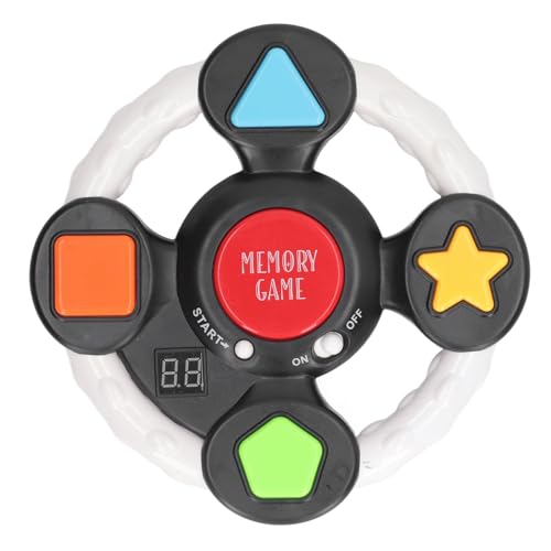 Elektronischer Speicher Handheld Game Electronic Competitive Reflex Challenge Brain Teaser Memory Run Brettspiele mit Geräuschen und Lichtern für Kinder 8-12 Jahre von lvifloae